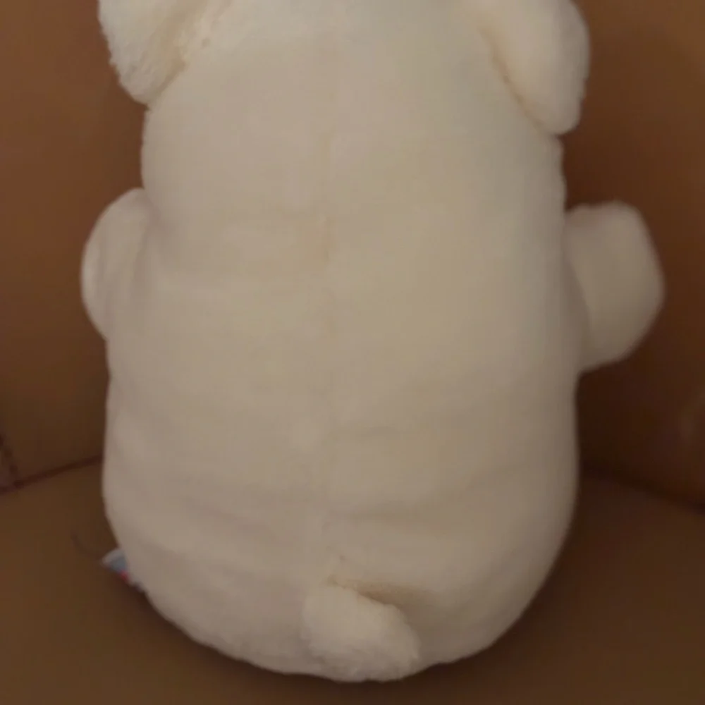 1980’s The World‎ of Smile white Teddy Bear Plush Stuffed Animal Korea VINTAGE
